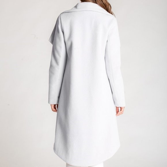 Brand New Faux Waterfall Collar Coat (Sizes 12, 16) - Picture 5 of 5